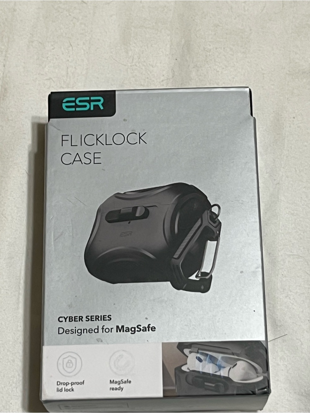 Flicklock Case for AirPods Pro (Black) - MagSafe Ready